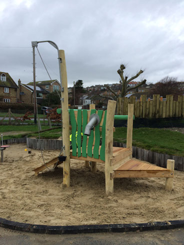 Newhaven Lewes District Council - Hardwood Robinia Playground Equipment Manufacturer West Sussex East Sussex Surrey Hampshire London