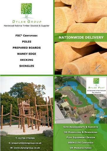 Landscape & Urban Design - Hardwood Robinia Timber Stockist Playground Equipment Manufacturer West Sussex East Sussex Surrey Hampshire London
